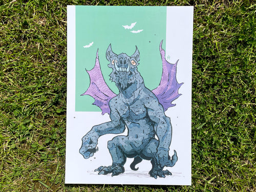 Gargoyle - A4 Print