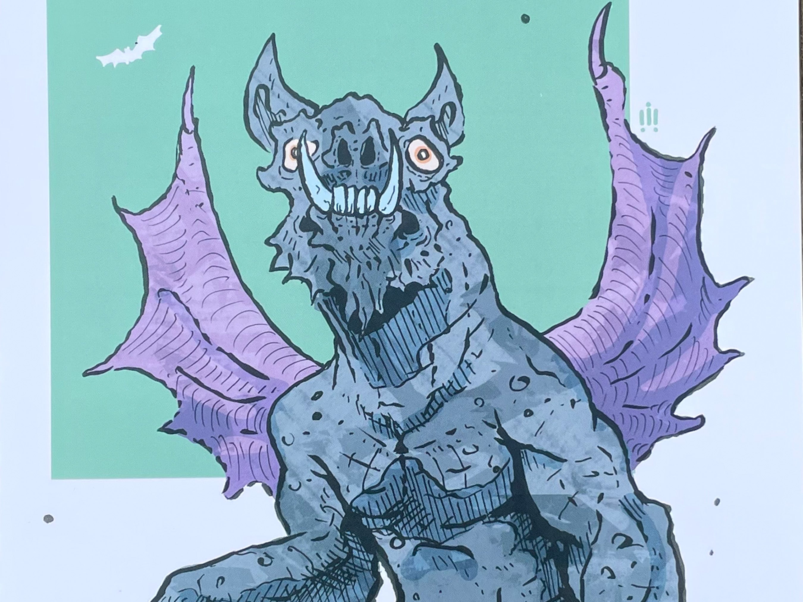 Gargoyle - A4 Print