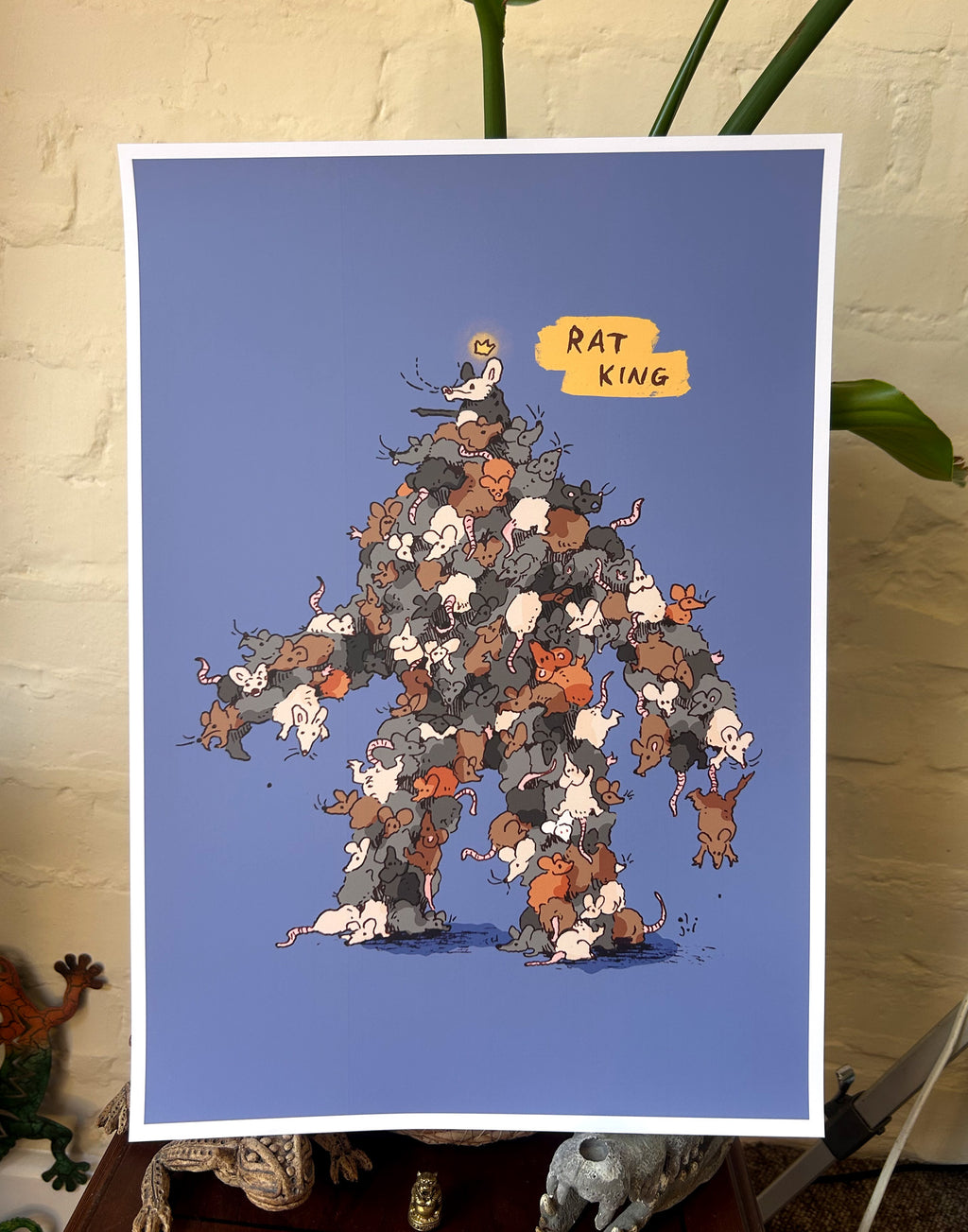 Rat King A3 Print