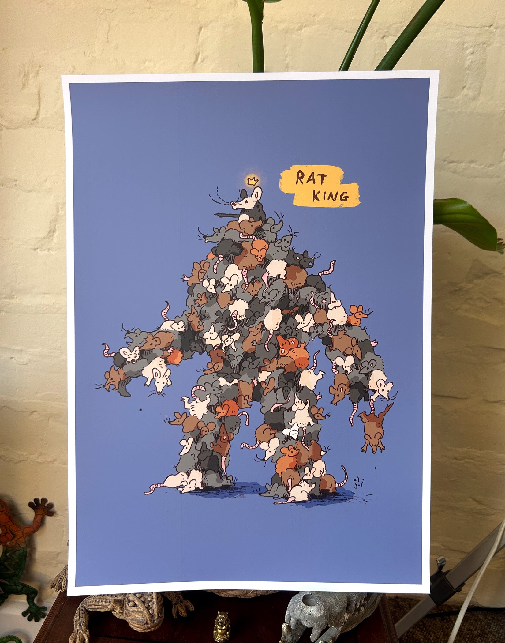 Rat King A3 Print